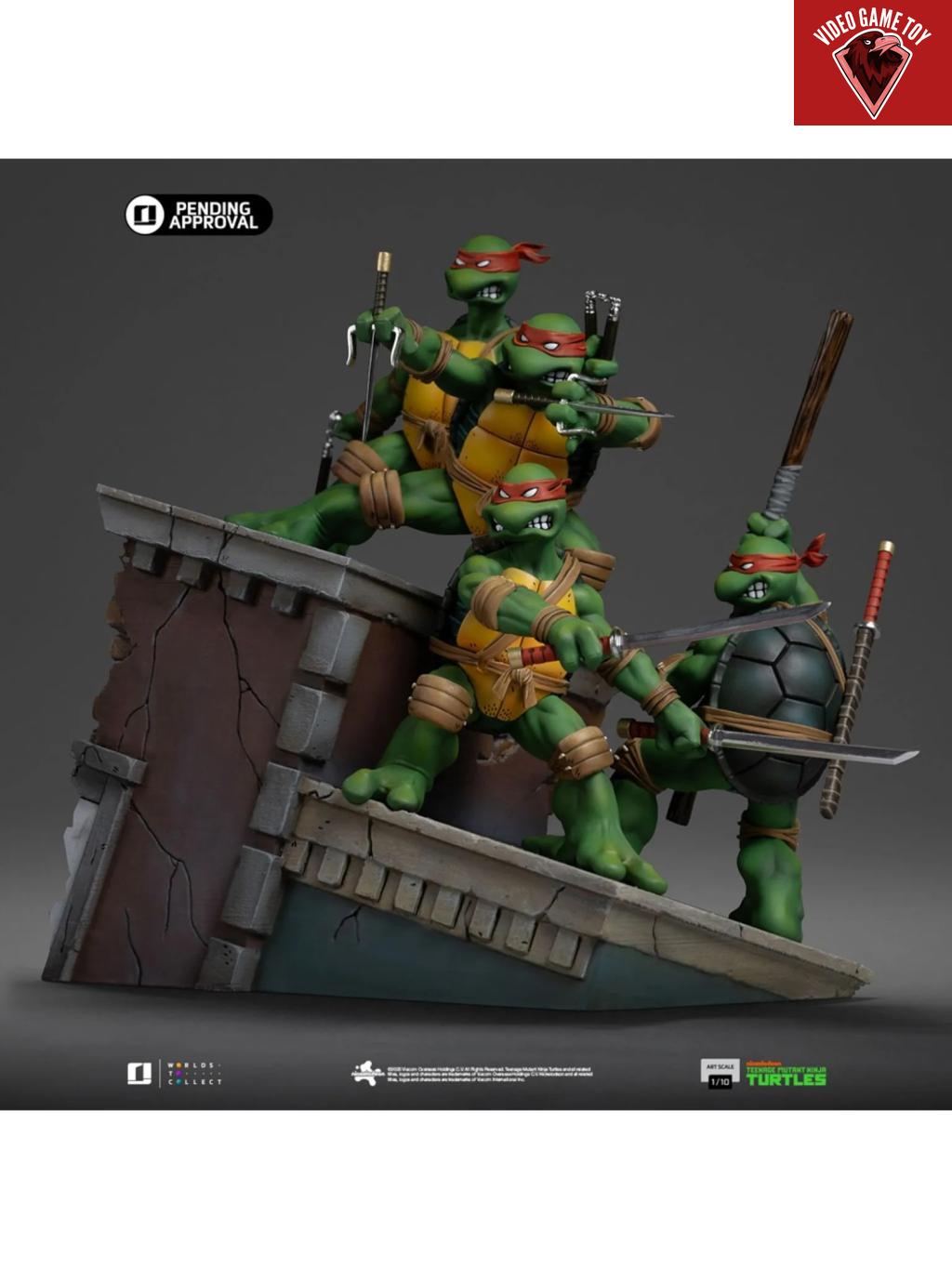 Iron Studio – TMNT 1st Cover Set Teenage Mutant Ninja Turtles
