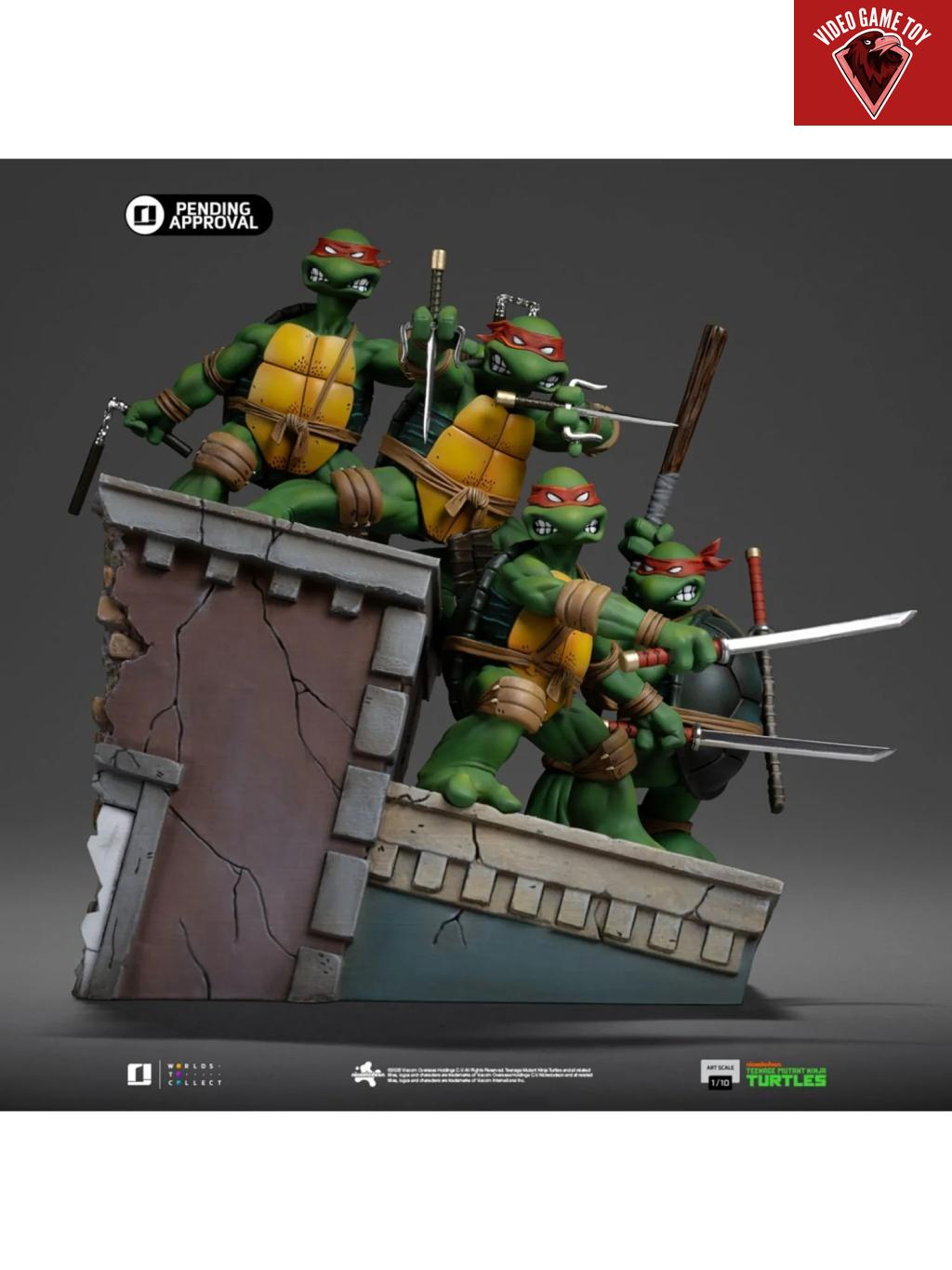 Iron Studio – TMNT 1st Cover Set Teenage Mutant Ninja Turtles