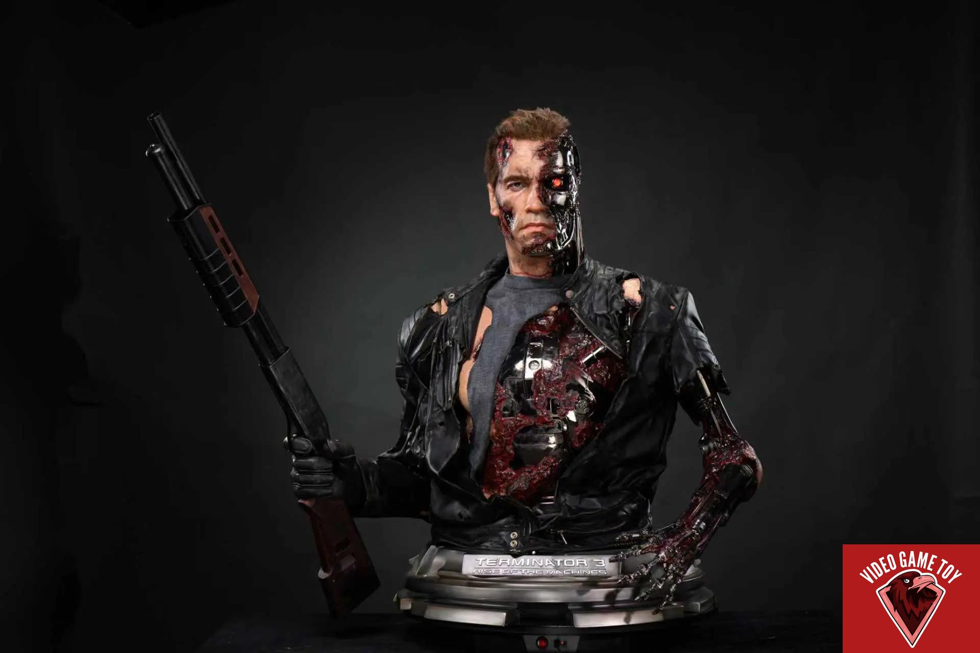 Inner Studio – Terminator T-850 1/1 life size bust – Video Game Toy