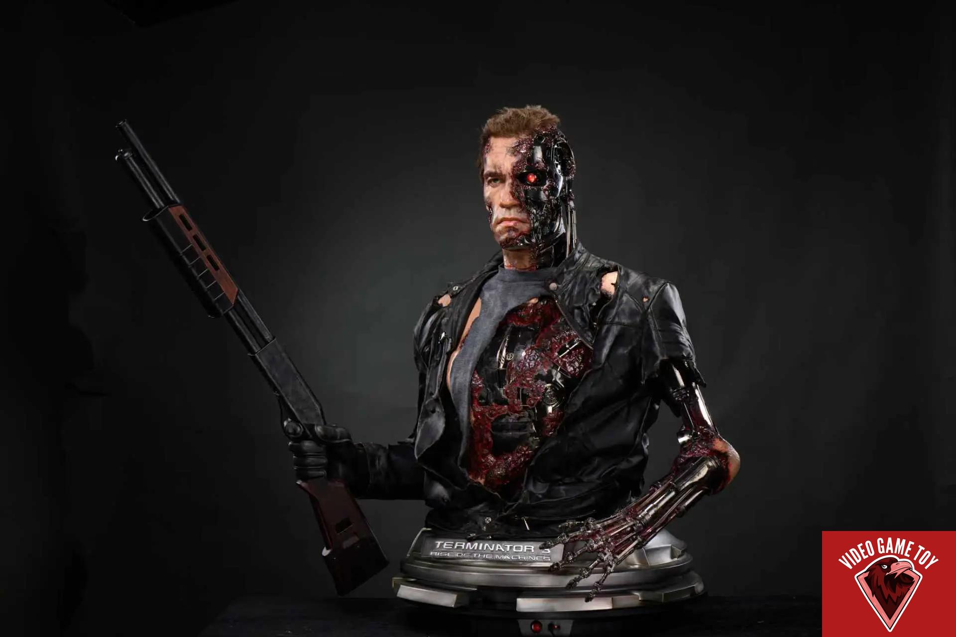 Inner Studio – Terminator T-850 1/1 life size bust – Video Game Toy