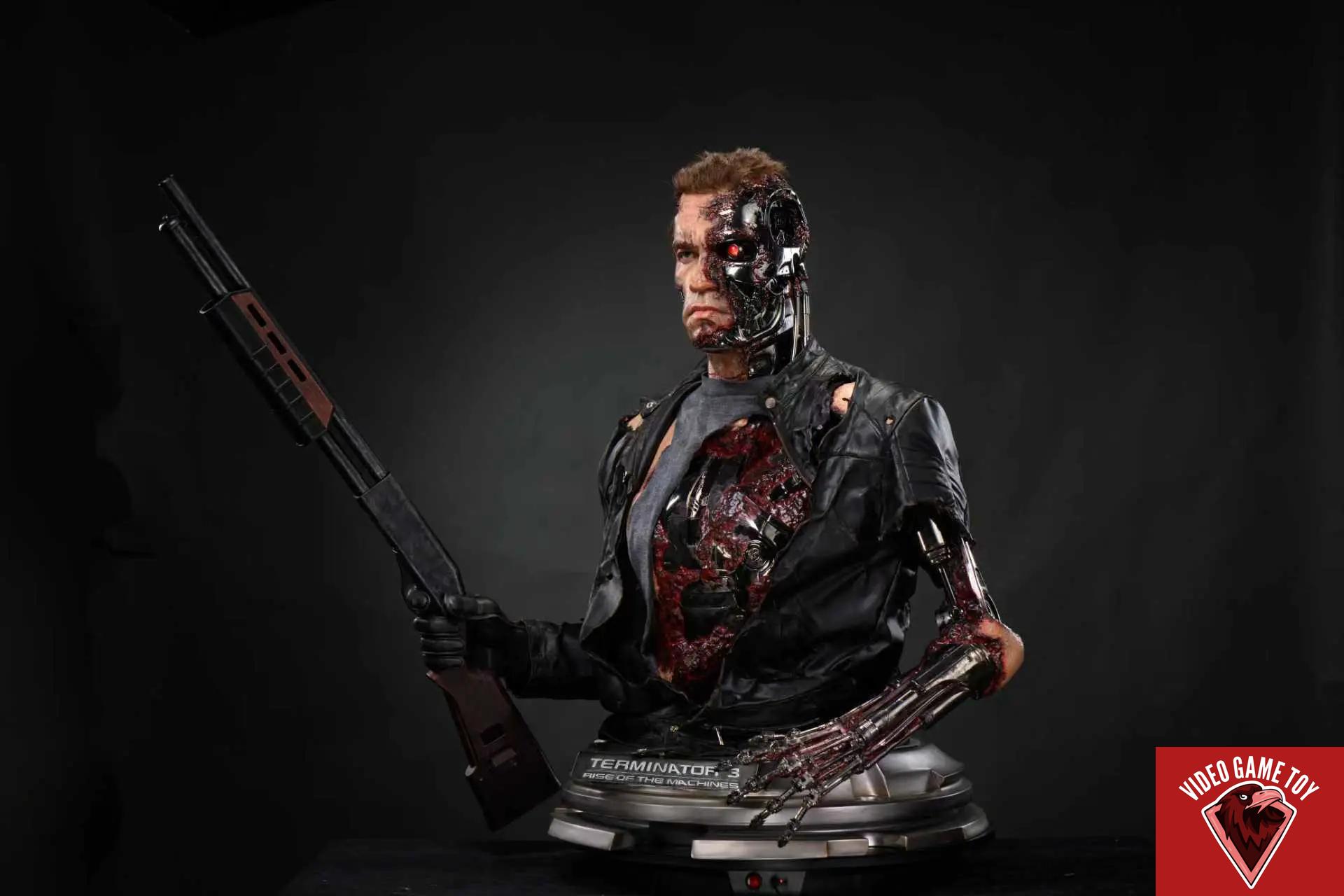 Inner Studio – Terminator T-850 1/1 life size bust – Video Game Toy