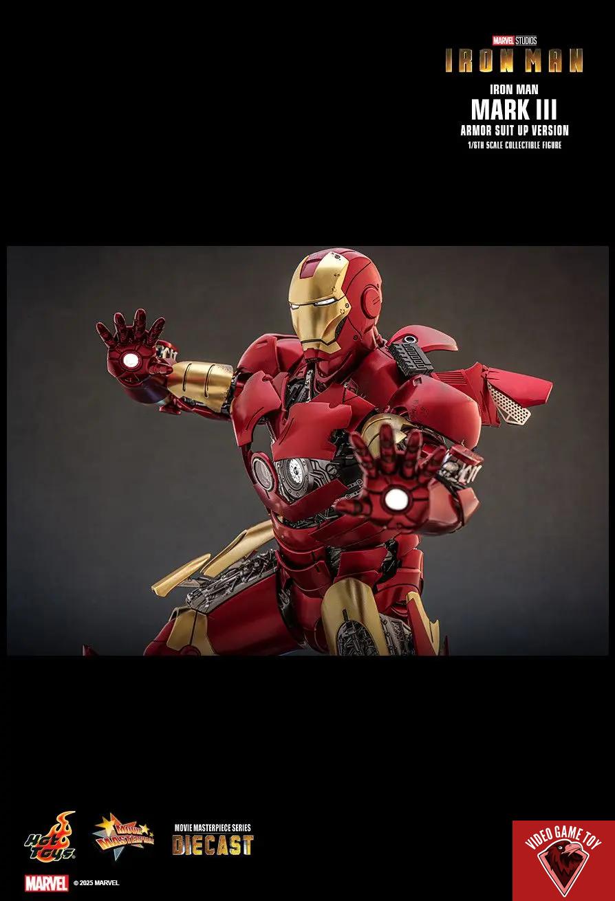 Hottoys – Iron Man Mark III (Armor Suit Up Version) 1/6th