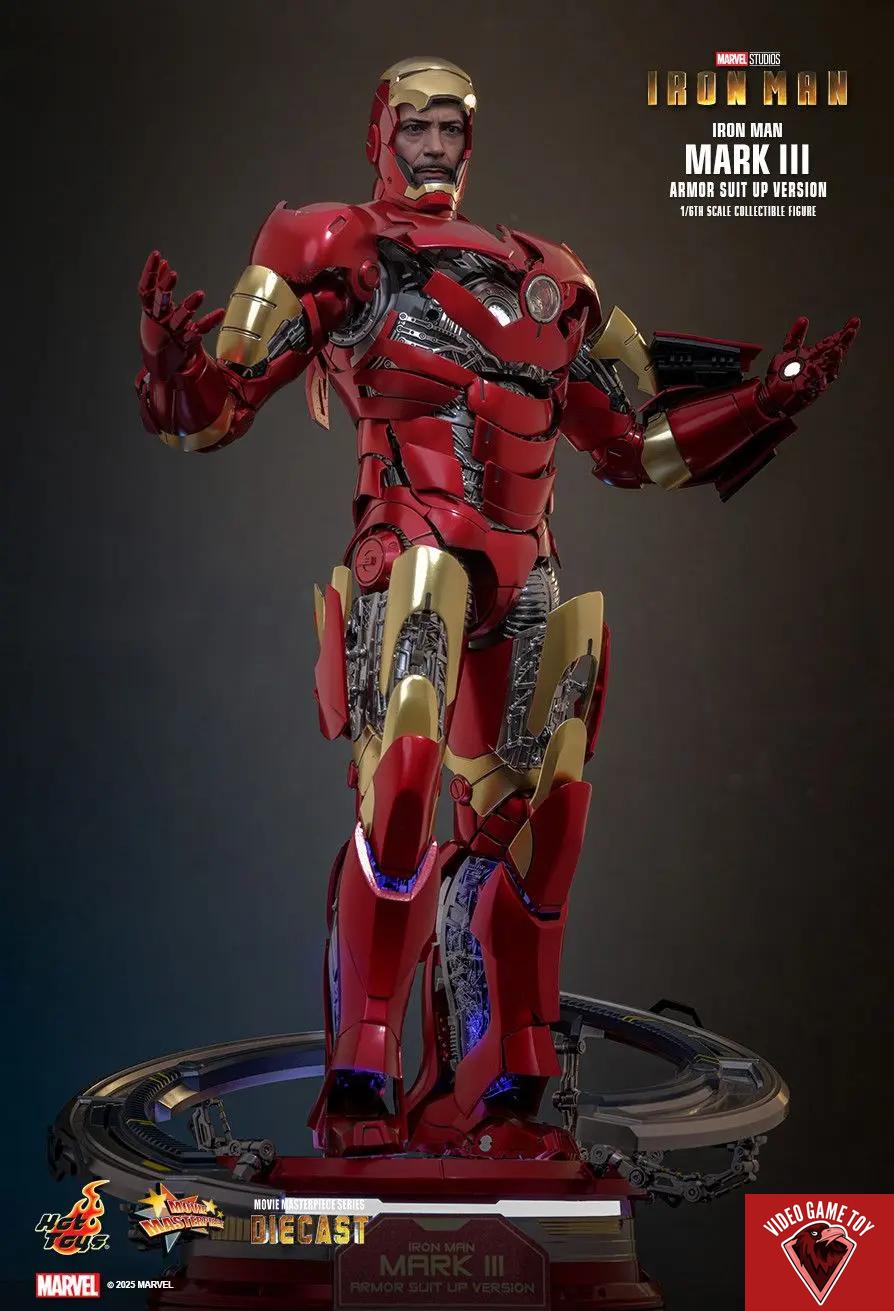 Hottoys – Iron Man Mark III (Armor Suit Up Version) 1/6th