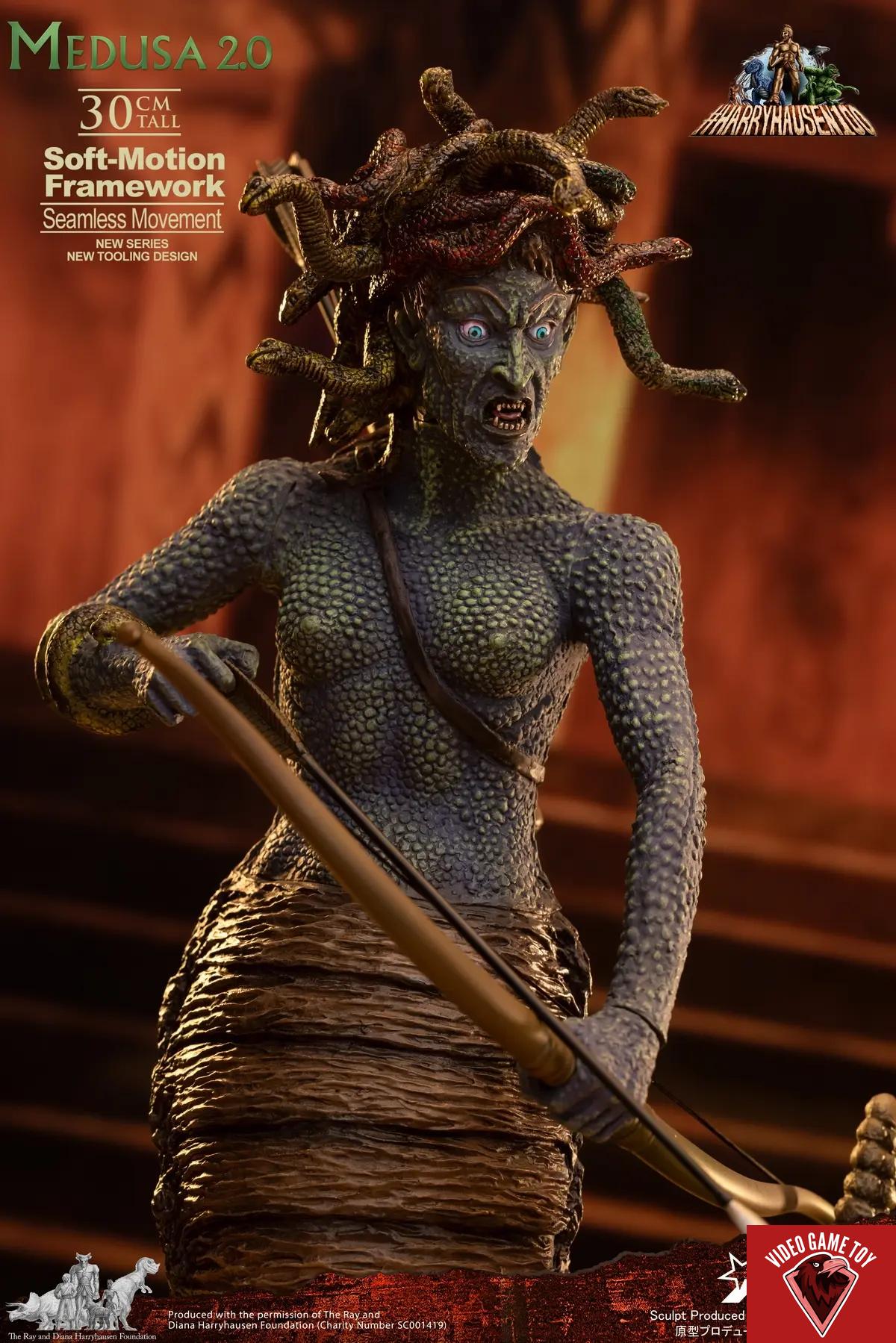 Star Ace Toys – Ray Harryhausen Soft-motion series Medusa SA6070