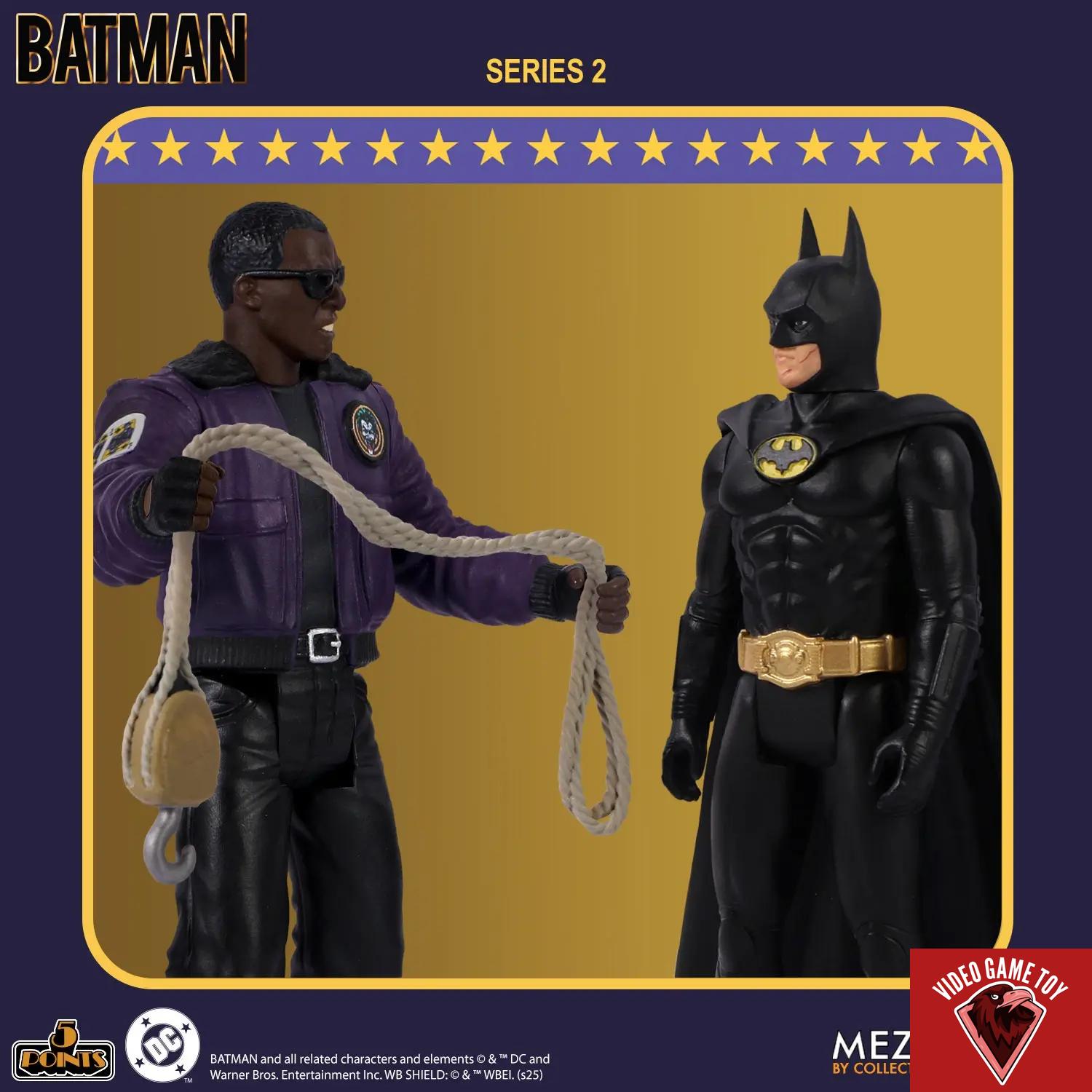 Mezco Studio – 5 Points Batman (1989) – Series 2 Set (Licensed