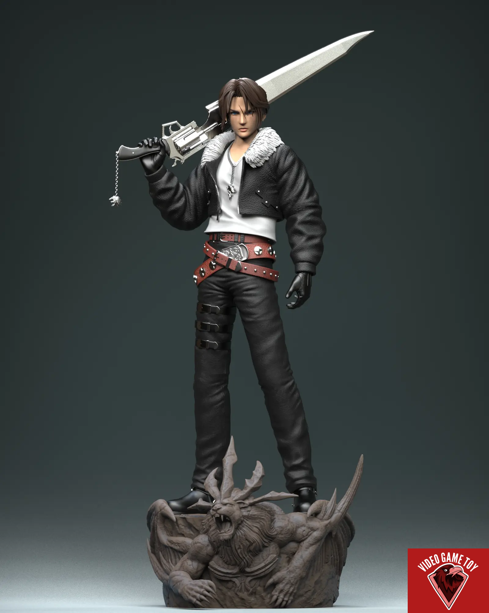 Solar Studio – Final Fantasy Squall FF8 – Video Game Toy