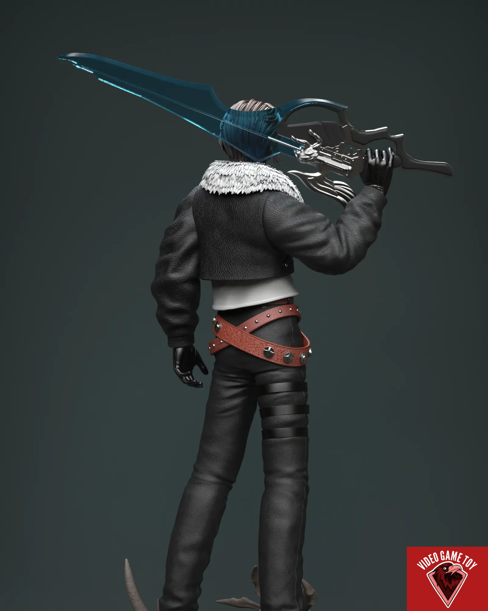 Solar Studio – Final Fantasy Squall FF8 – Video Game Toy