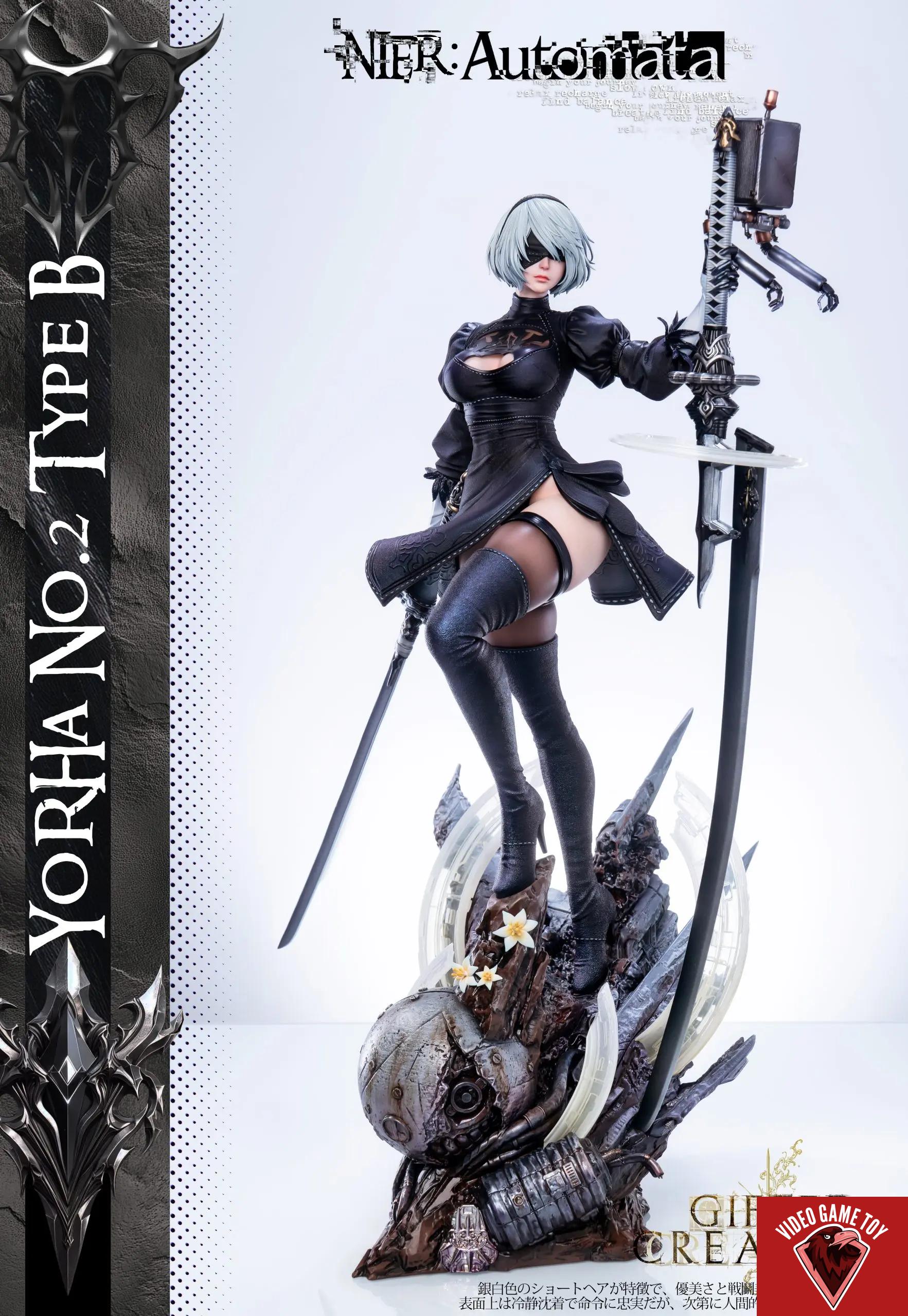 Gifted Creation Studio – NieR:Automata 2B & Eve Outfit Change Time