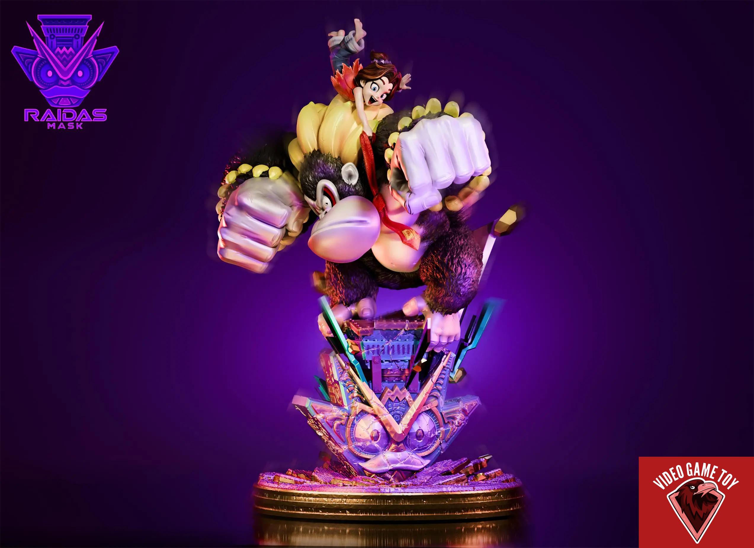 Raidas Mask Studio – Donkey Kong KONG BANANZA – Video Game Toy