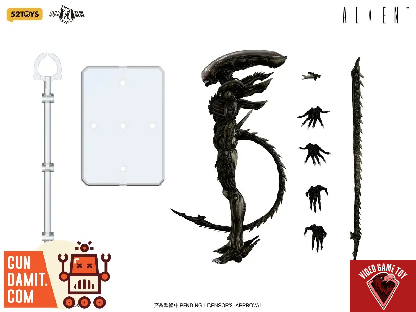 52toys – Alien 1/12 Action Figure (Licensed) – Video Game Toy