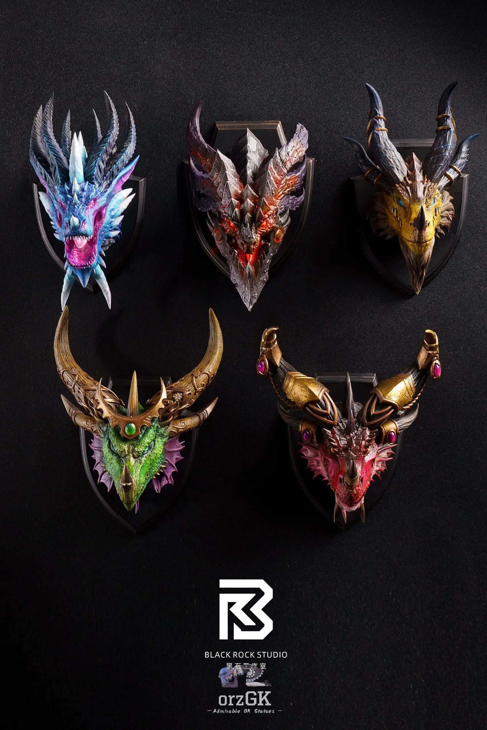 BR Studio – Five Dragon Aspects Fridge Magnet World of Warcraft