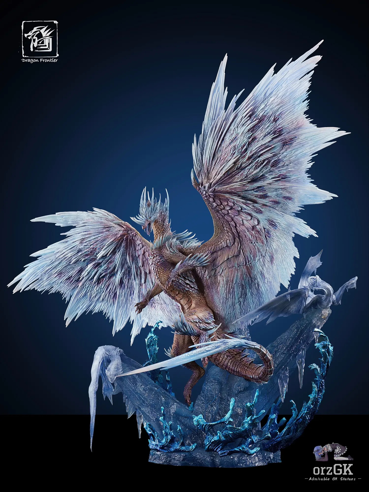 Monster Hunter Frontier ドラゴンフィギュア Dragon Frontier Studio – Velkhana Monster Hunter – Video Game Toy