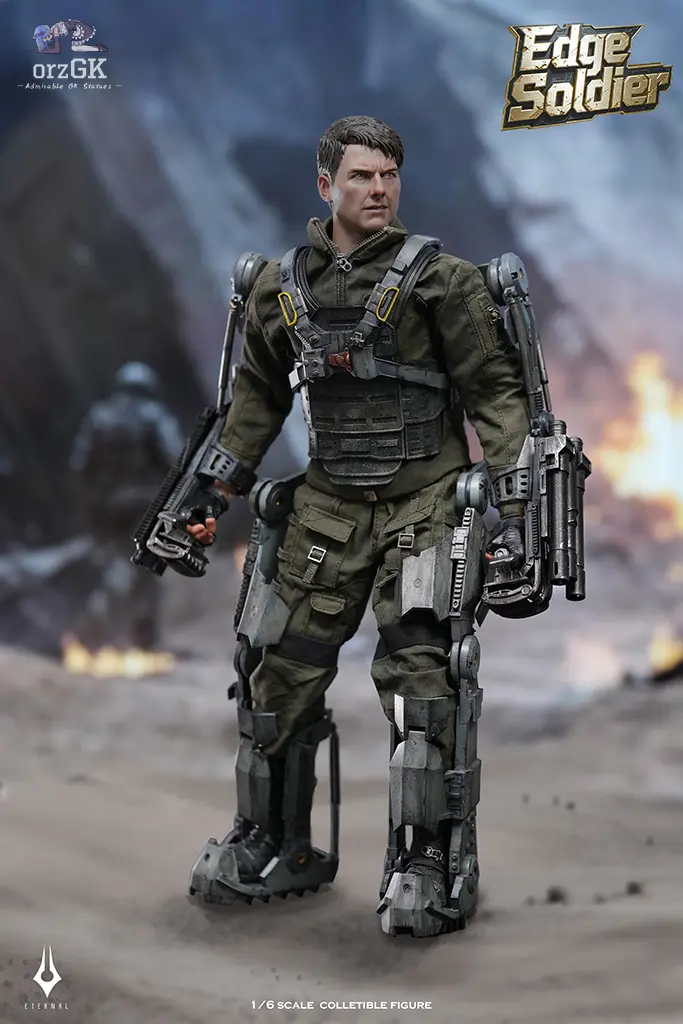 Eternal Studio – William Cage 1/6 Scale Edge Soldier Collectible Figure Edge of Tomorrow ET-X11