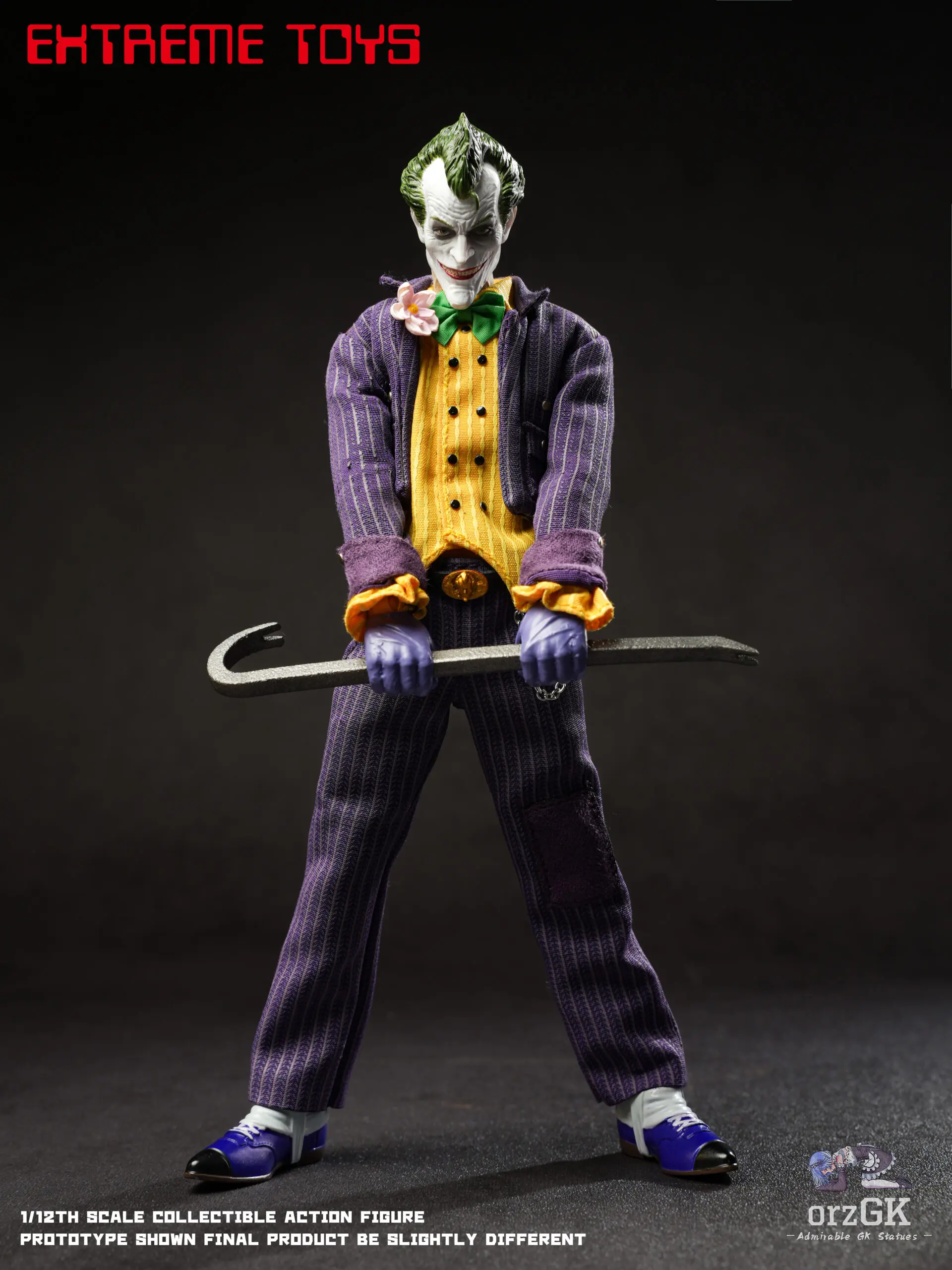 Extreme Toys – The Joker 1/12th Scale Collectible Action Figure