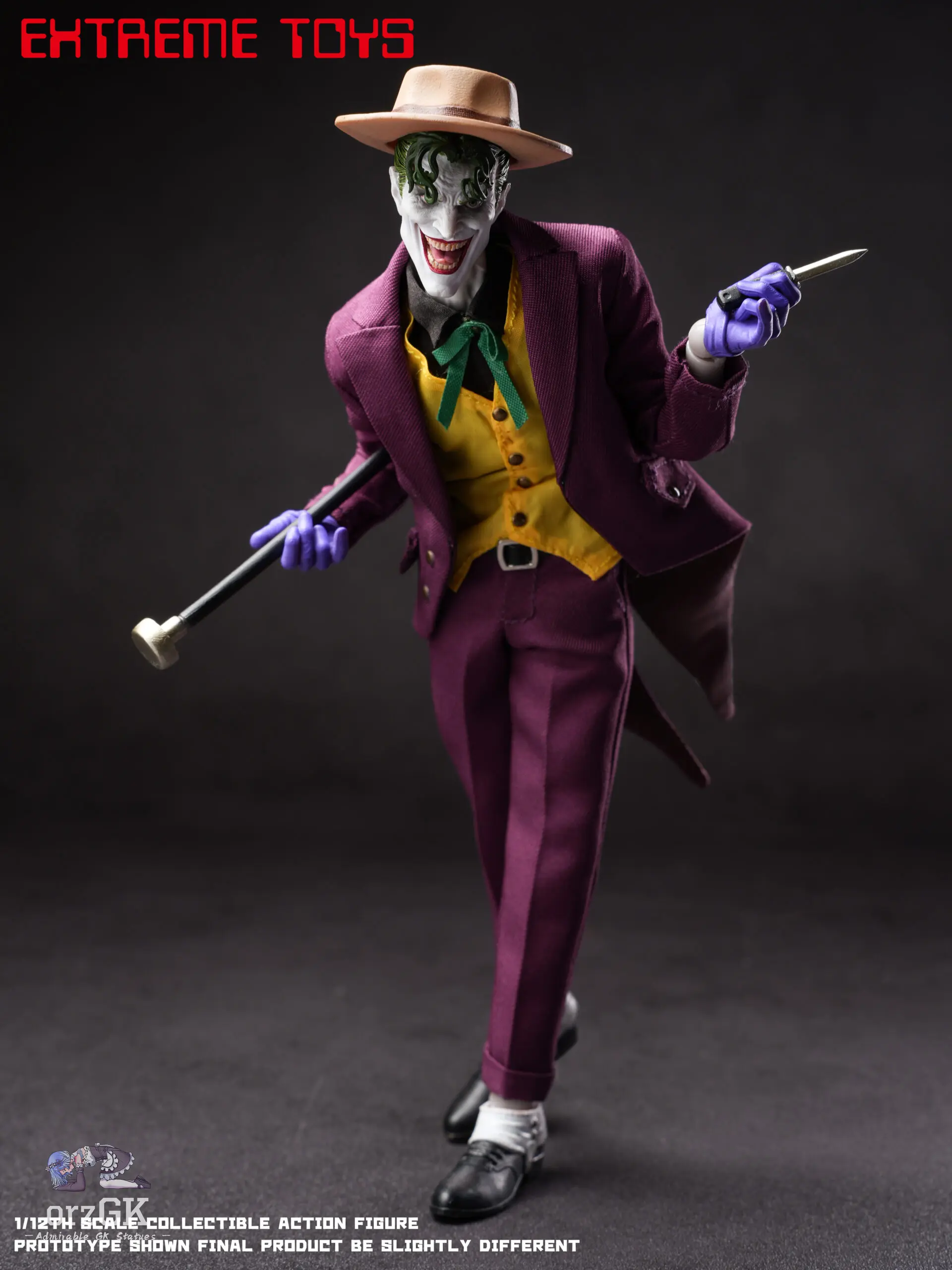 Extreme Toys – Joker 1/12th Scale Collectible Action Figure Batman