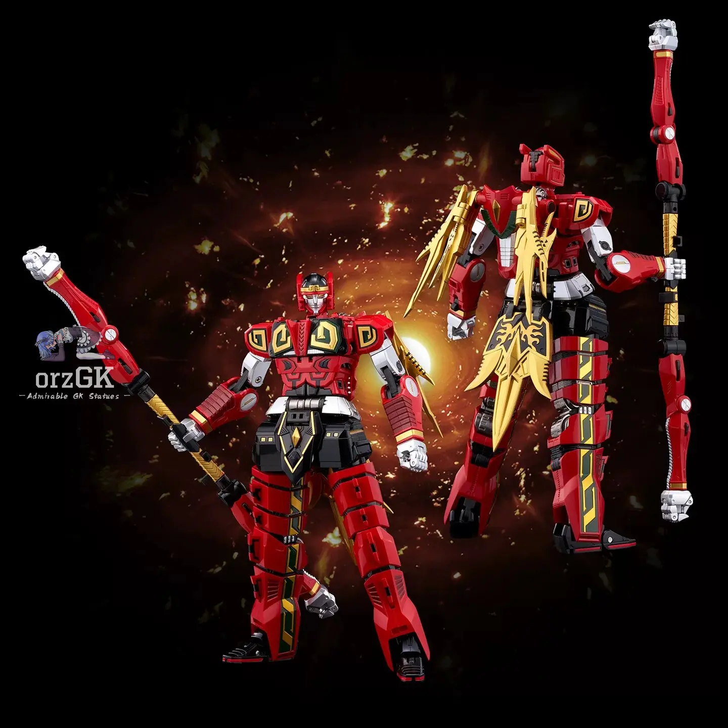 Sentinel Studio X Flametoys – GO! KARA KURI Combine Thunder