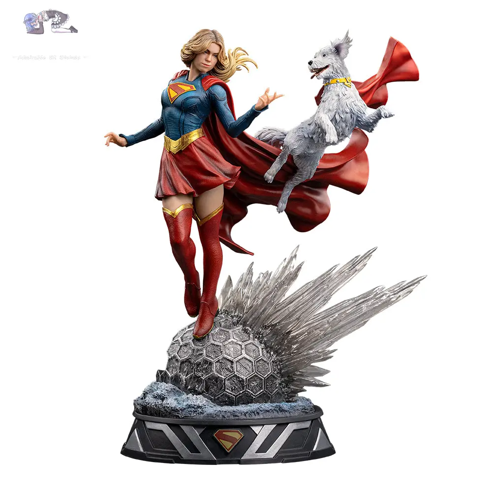アイアンスタジオ　スーパーガール Iron Studio – Supergirl X Krypto – Supergirl Movie – Art Scale 1
