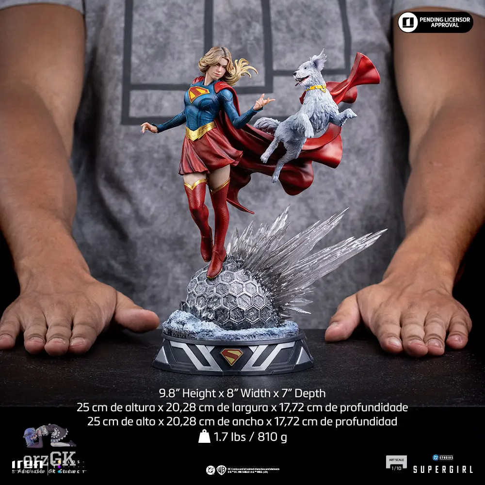 Iron Studio – Supergirl X Krypto – Supergirl Movie – Art Scale 1